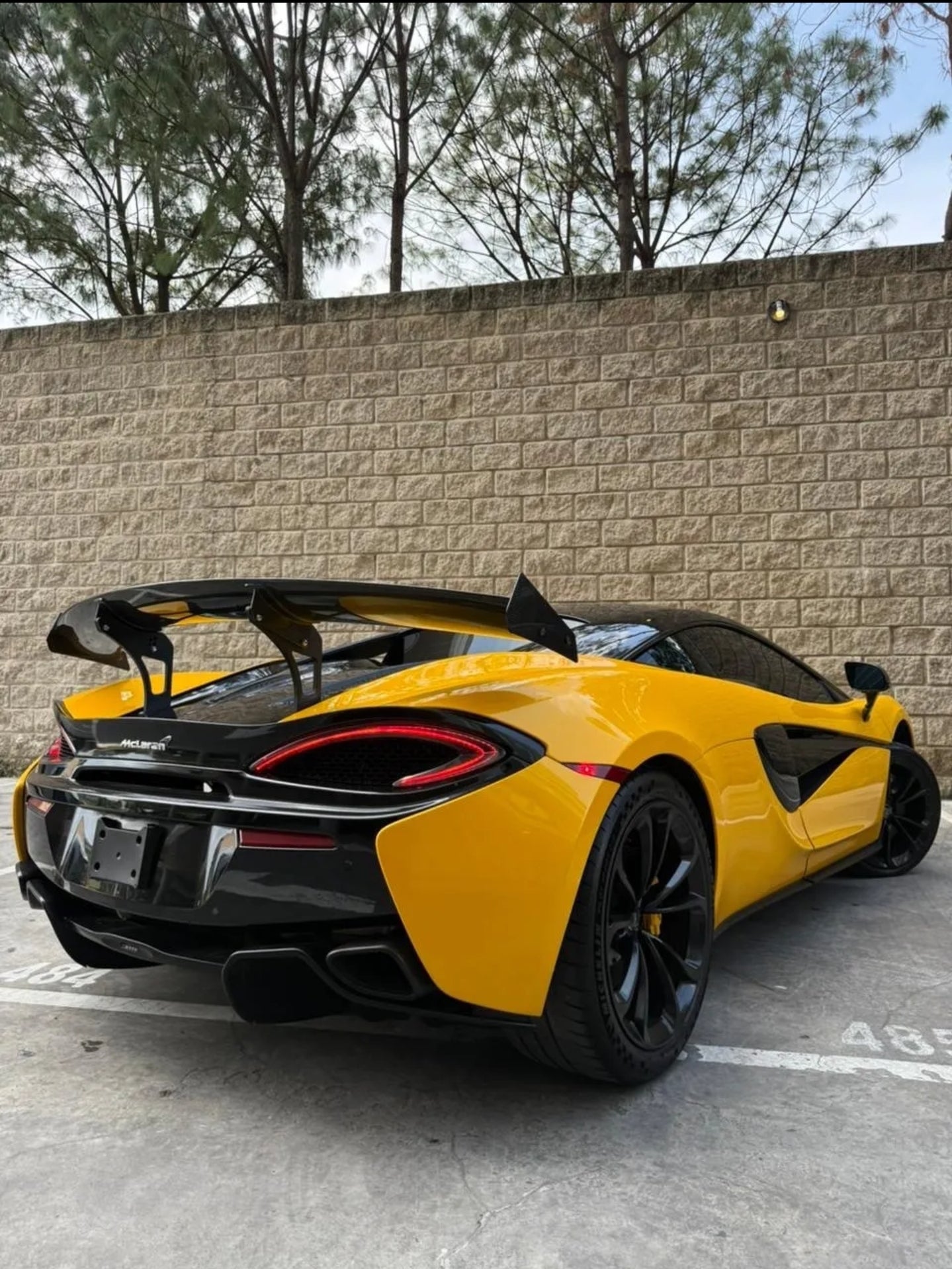 Lamborghini McLaren 540C 2017. 🏎