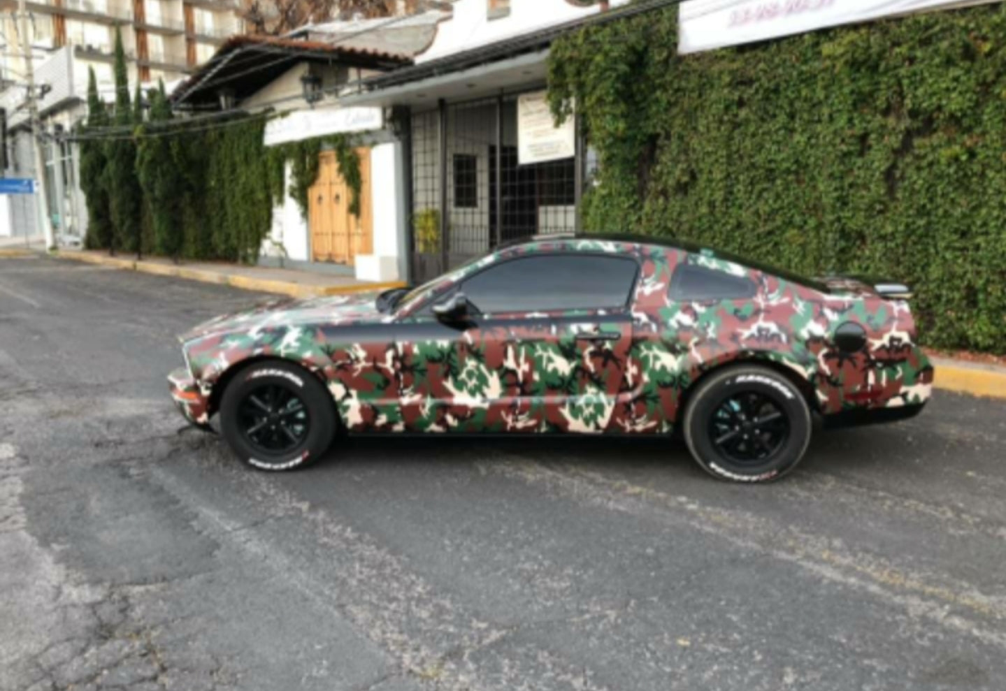Ford Mustang 2007 Camuflaje. 🏎