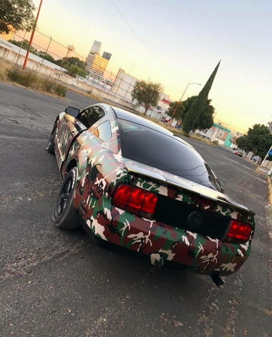 Ford Mustang 2007 Camuflaje. 🏎